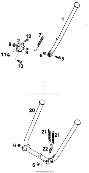 Side/center Stand Schematic