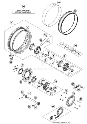 Rear Wheel Schematic