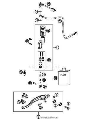 Rear Brake Control Schematic