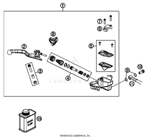 Hand Brake Cylinder Schematic