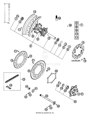 Rear Wheel Lc4 Supermoto Schematic
