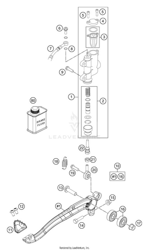 Rear Brake Control Schematic