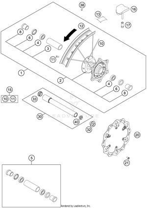 Front Wheel Schematic