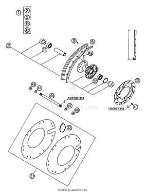 Front Wheel Schematic