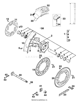 Rear Wheel Schematic