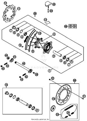 Rear Wheel Schematic