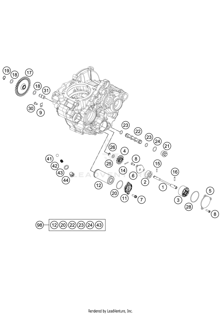 Lubricating System Schematic