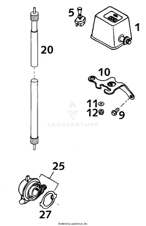 Speedometer Odometer Schematic
