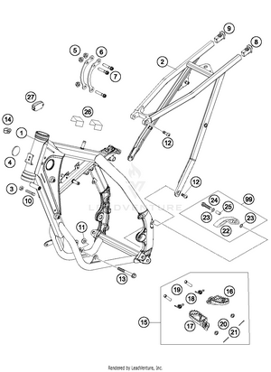 Frame, Sub Frame Schematic