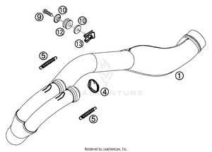 Exhaust Pipe Schematic