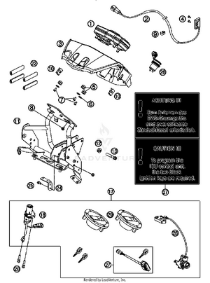 Instruments, Lock System Schematic