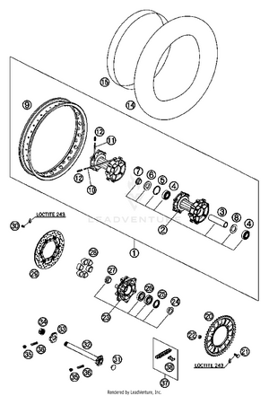 Rear Wheel Schematic