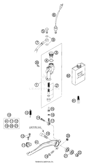 Rear Brake Control Schematic