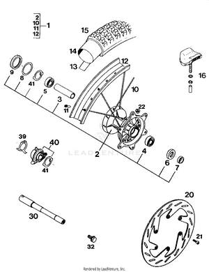 Front Wheel 2 Schematic