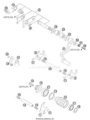 Shifting Mechanism Schematic