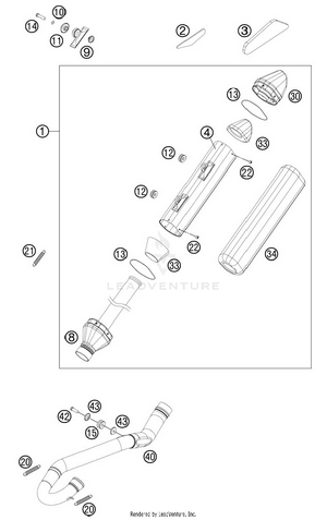 Exhaust System Schematic