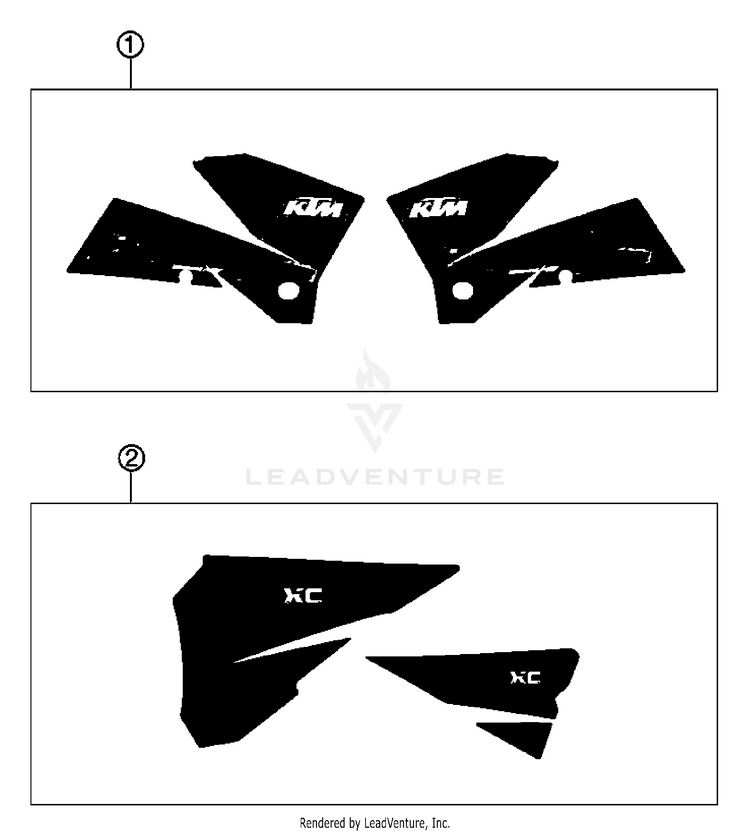 Decal 200 XC Chassis - 2007 Schematic