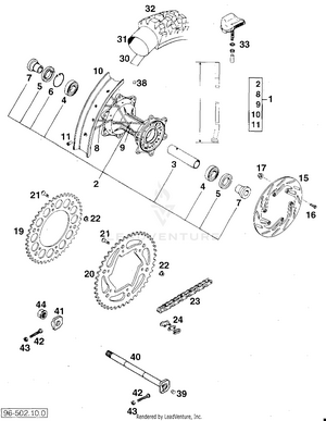 Rear Wheel Schematic