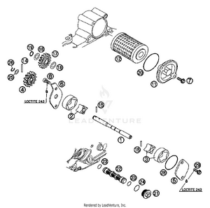 Lubricating System Schematic