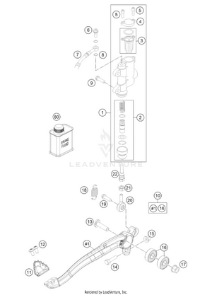 Rear Brake Control Schematic