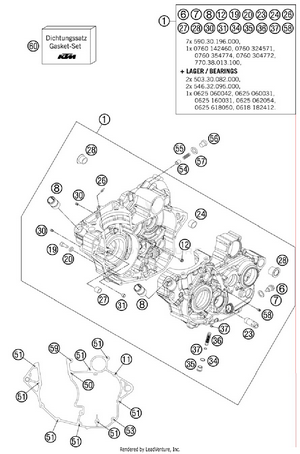Engine Case Schematic