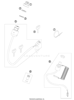 Instruments/lock System Schematic
