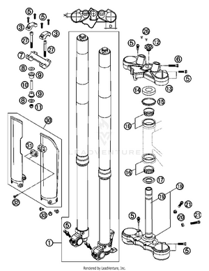 Telescopic Fork Schematic