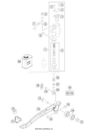Rear Brake Control Schematic