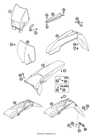 Mask, Fenders Schematic