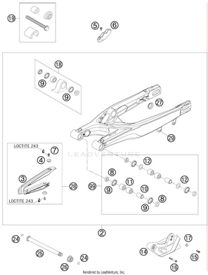Swing Arm Schematic