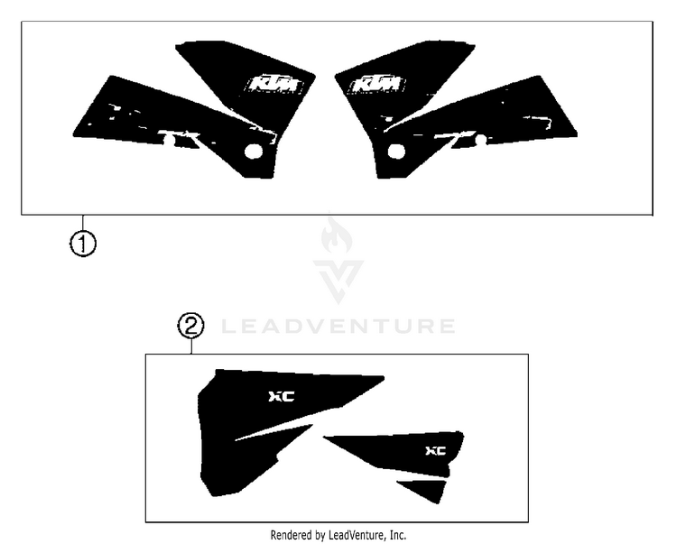 Decal 300 XC Chassis - 2007 Schematic