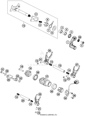 Shifting Mechanism Schematic
