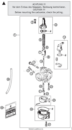 Carburetor Dellorto Schematic