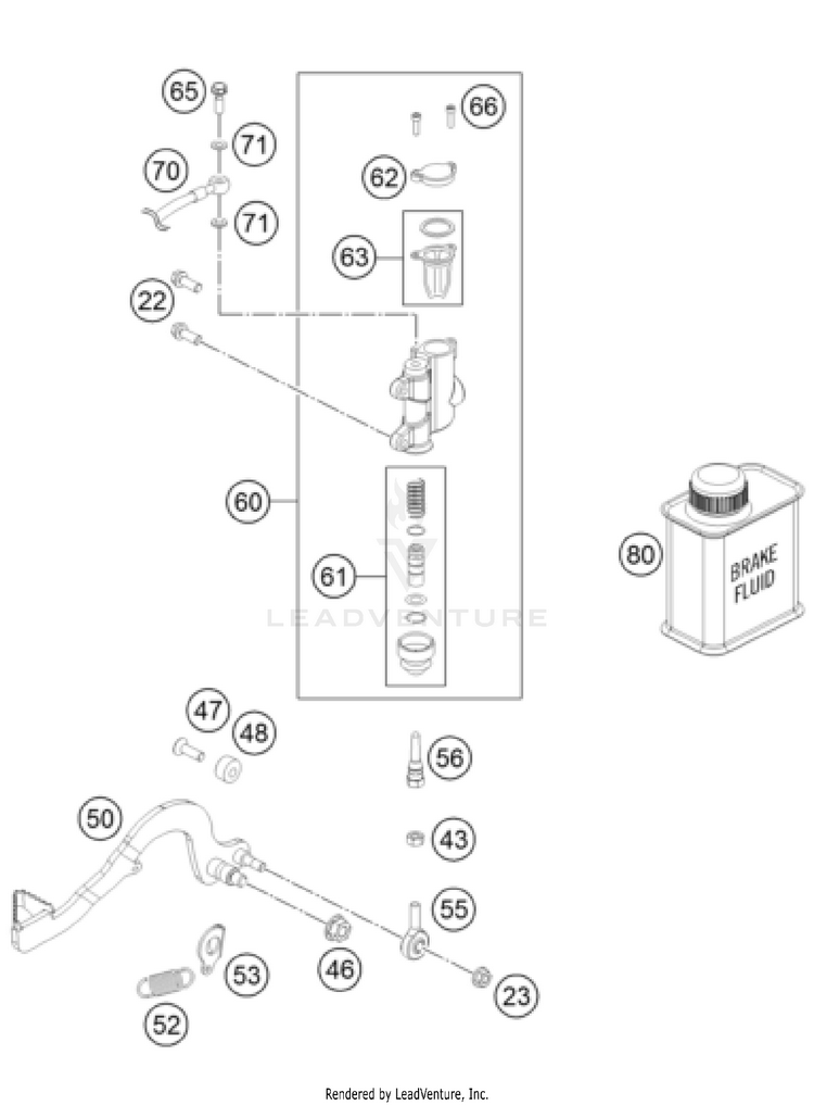 Rear Brake Control Schematic