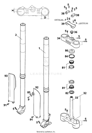 Front Fork Wp Usd 43 Schematic