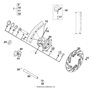 Front Wheel Schematic