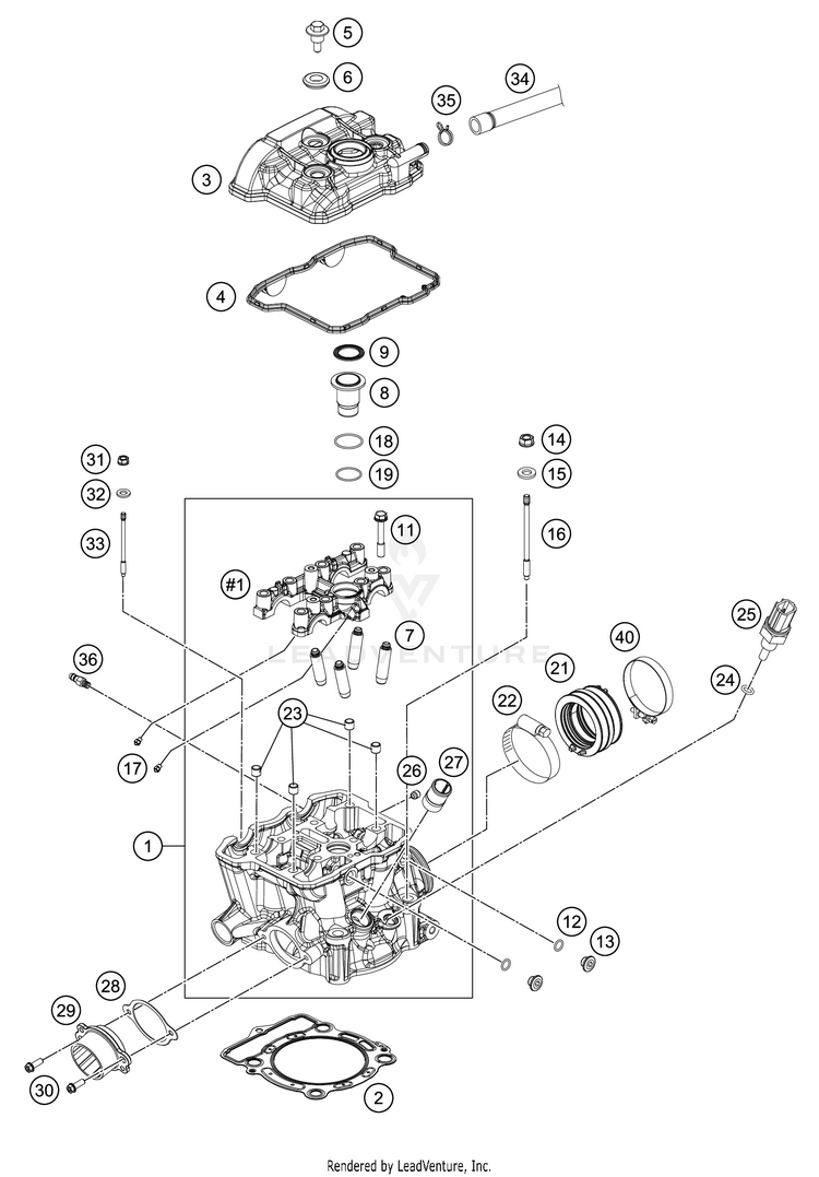 Cylinder Head Schematic