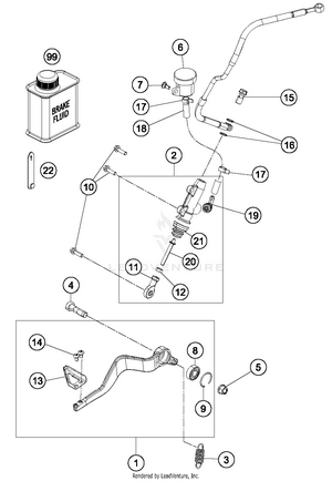 Rear Brake Control Schematic