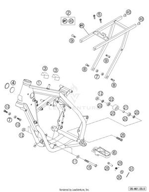 Frame, Sub Frame Schematic