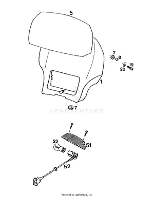 Mask, Rear Light Schematic