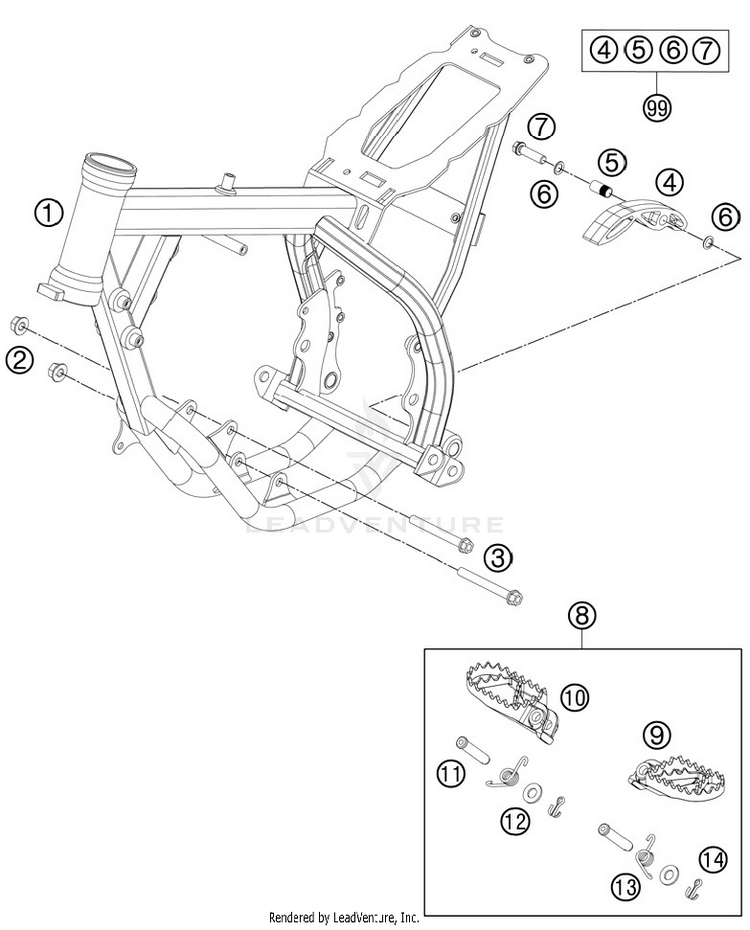 Frame 50 SX Mini Chassis - 2012 Schematic
