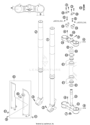 Front Fork Wp Usd 48 Schematic