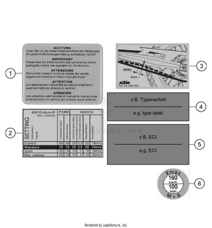 Technic Information Sticker Schematic