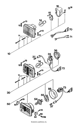Head Light Schematic
