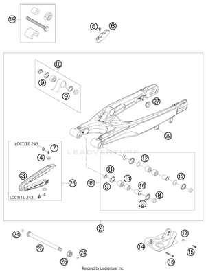 Swing Arm Schematic