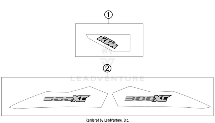 Decal 300 XC Chassis - 2011 Schematic