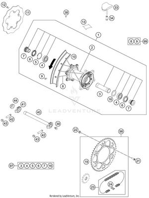 Rear Wheel Schematic