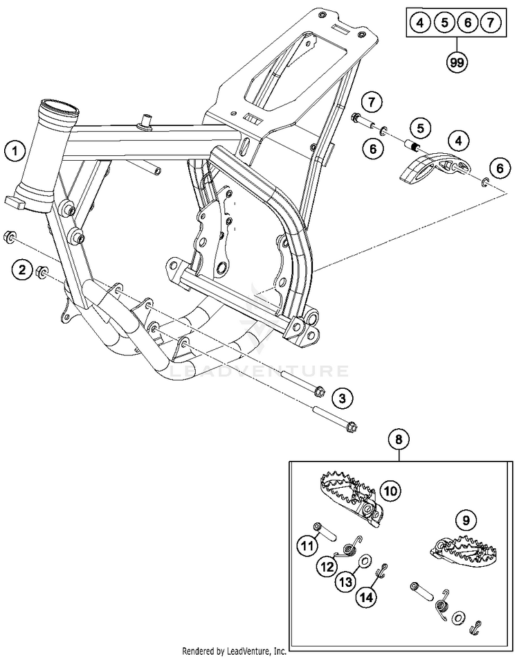 Frame 50 SX MINI Chassis - 2016 Schematic