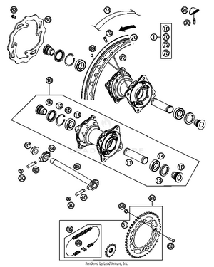 Rear Wheel Schematic