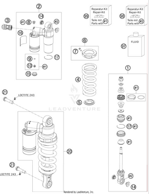 Shock Absorber Schematic
